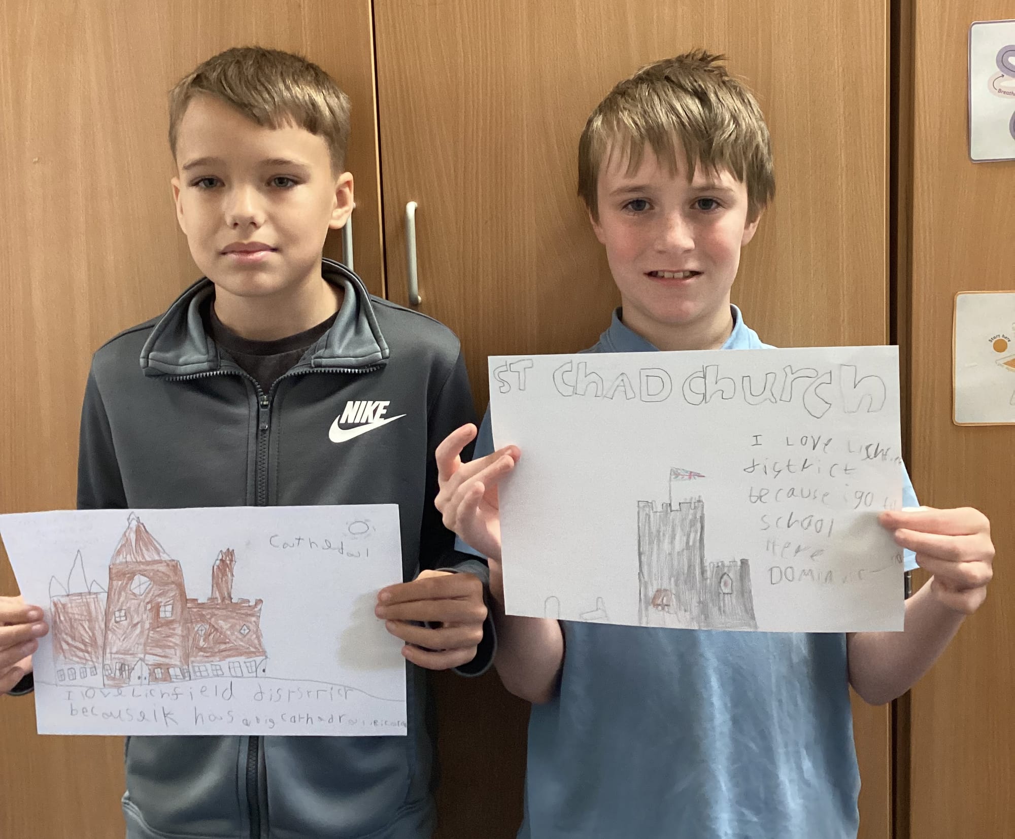 Pupils from Rocklands School