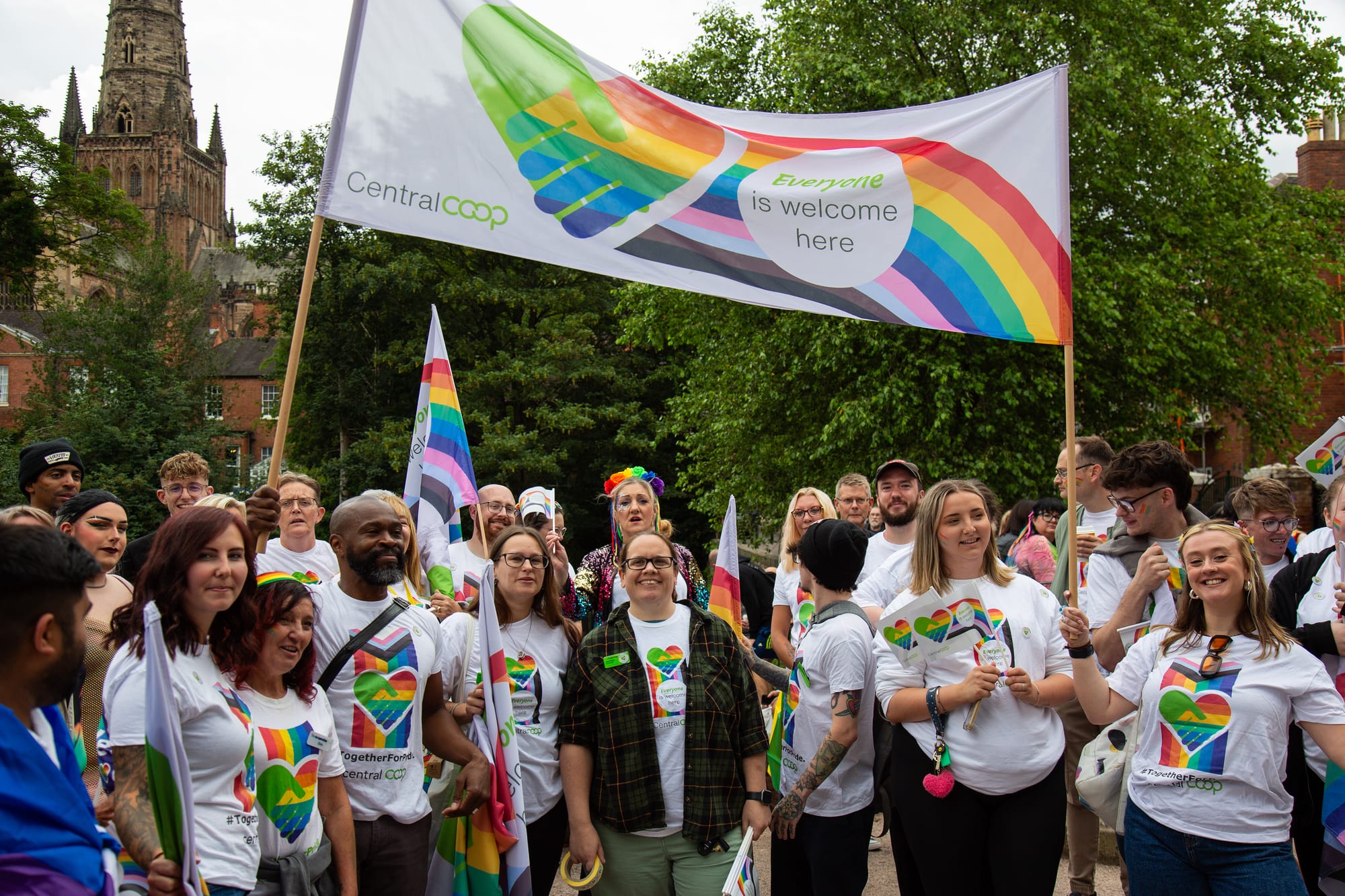 Lichfield Pride. Picture: Alex Davidson