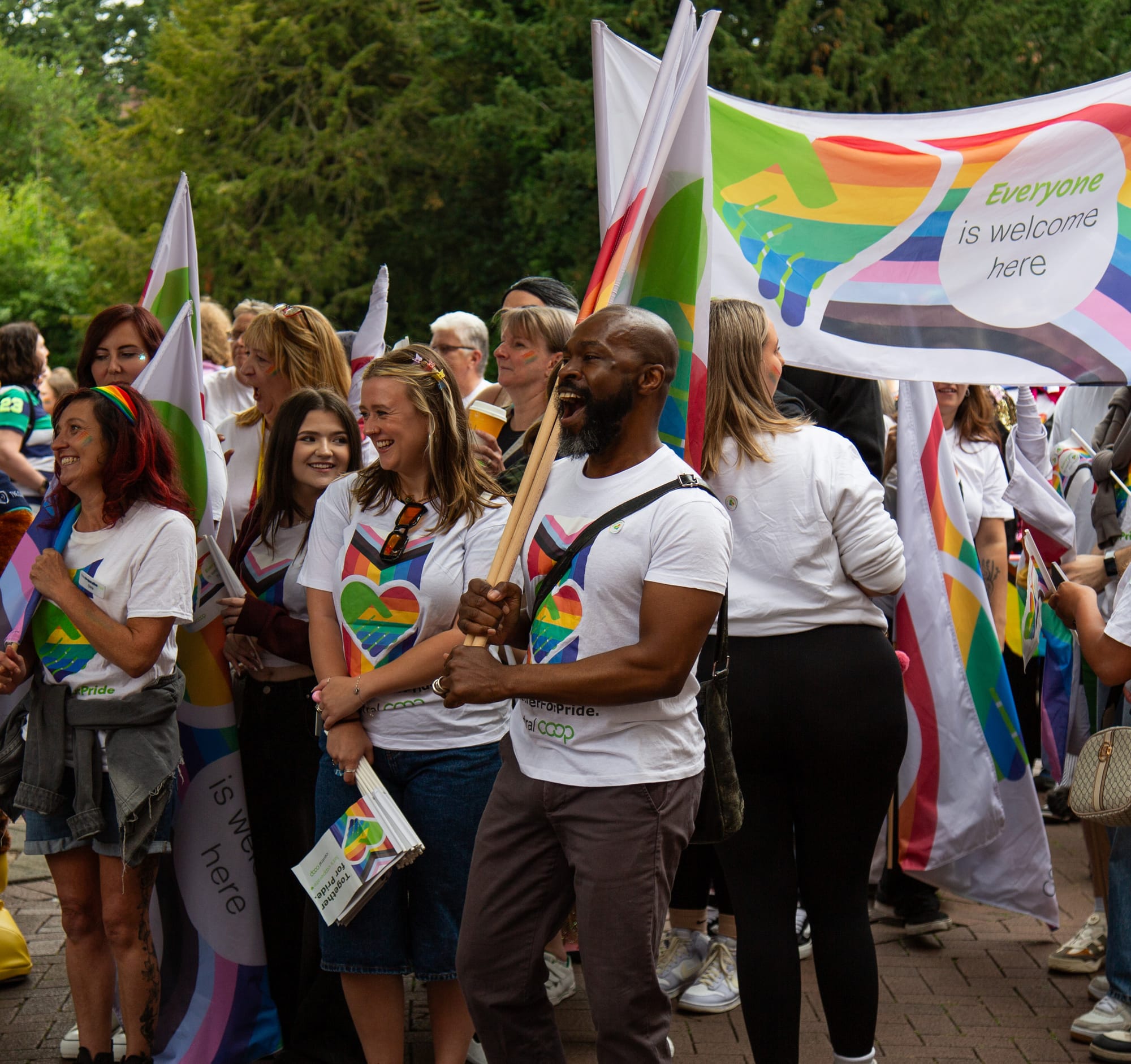 Lichfield Pride. Picture: Alex Davidson