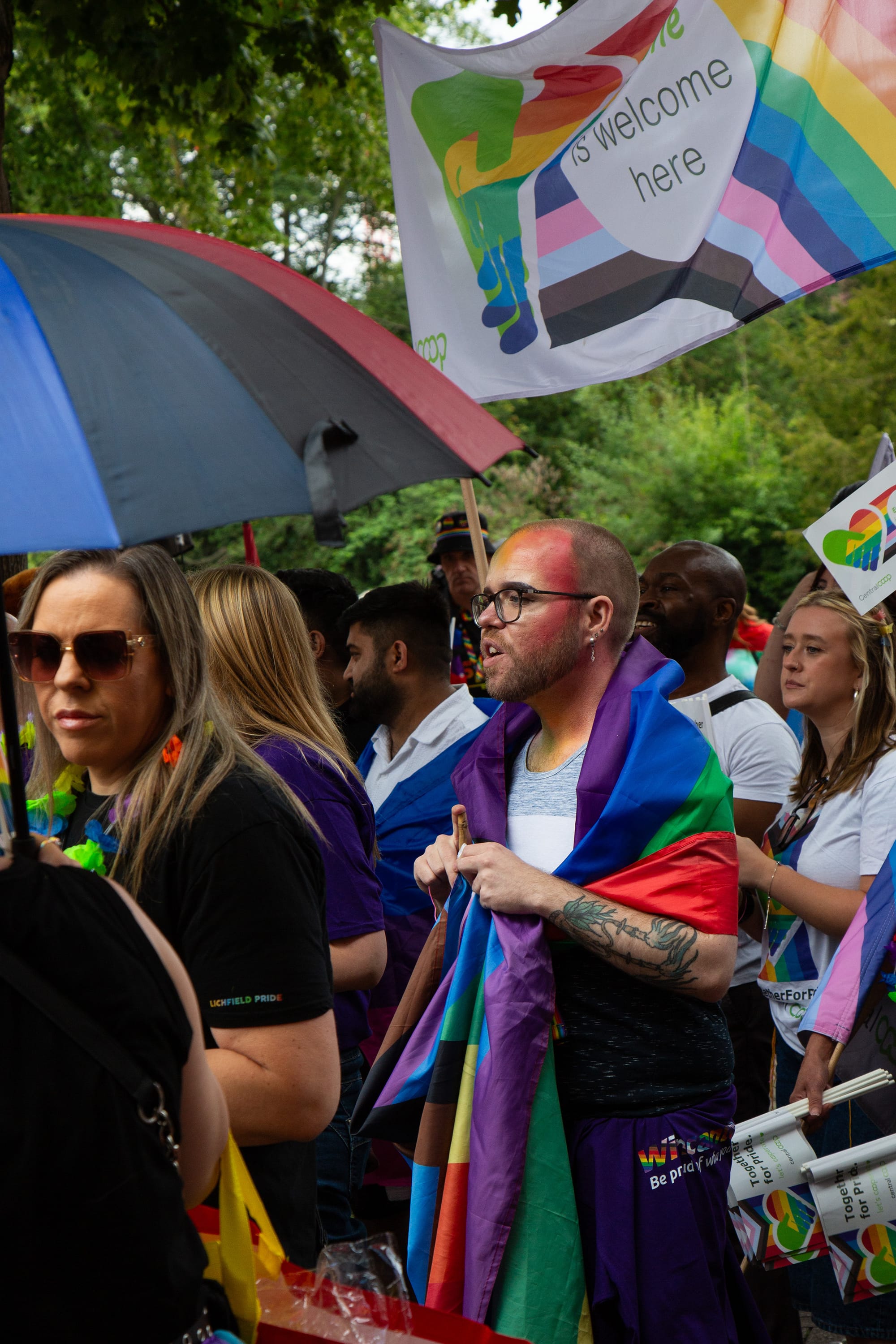 Lichfield Pride. Picture: Alex Davidson