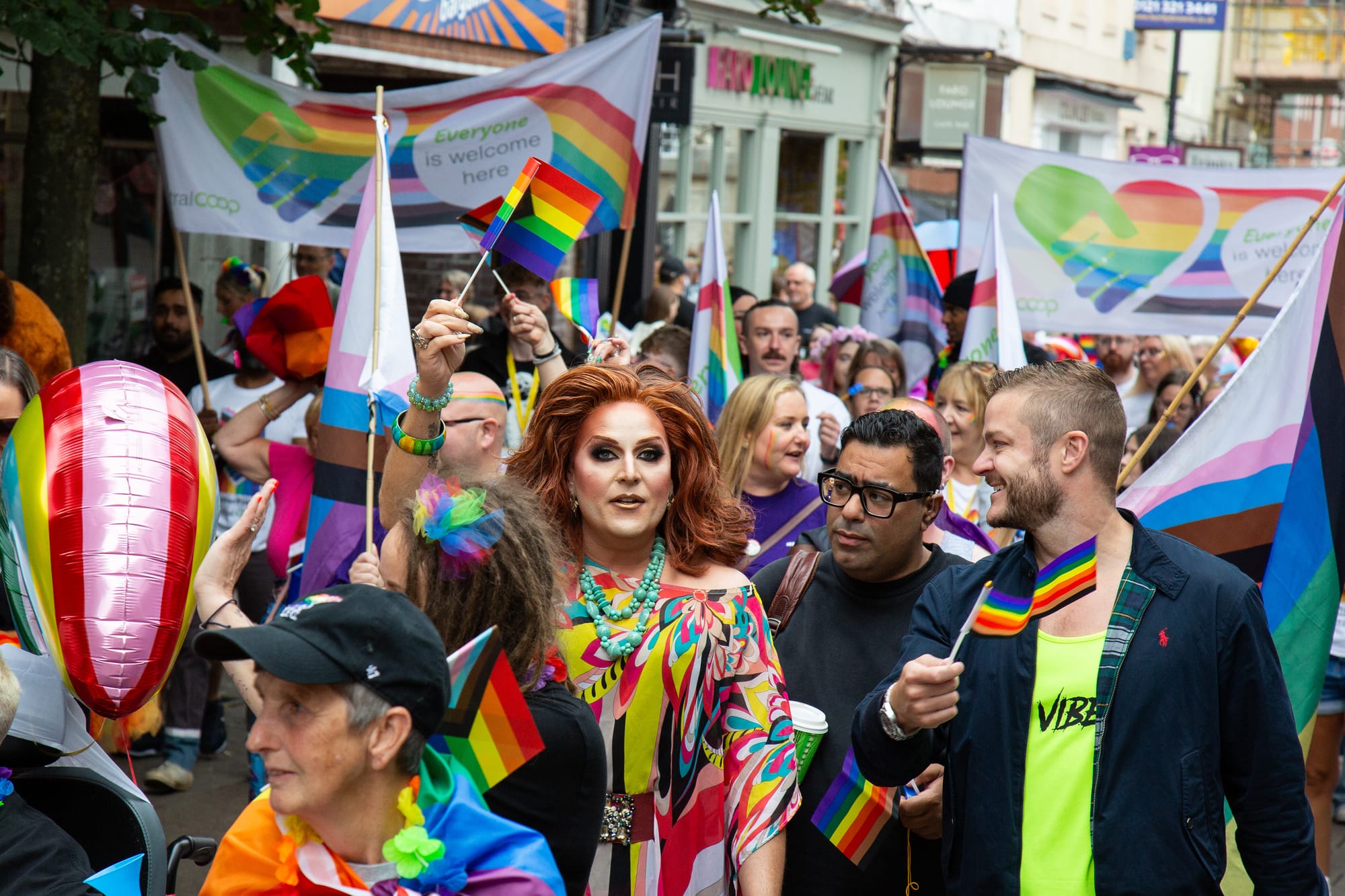 Lichfield Pride. Picture: Alex Davidson