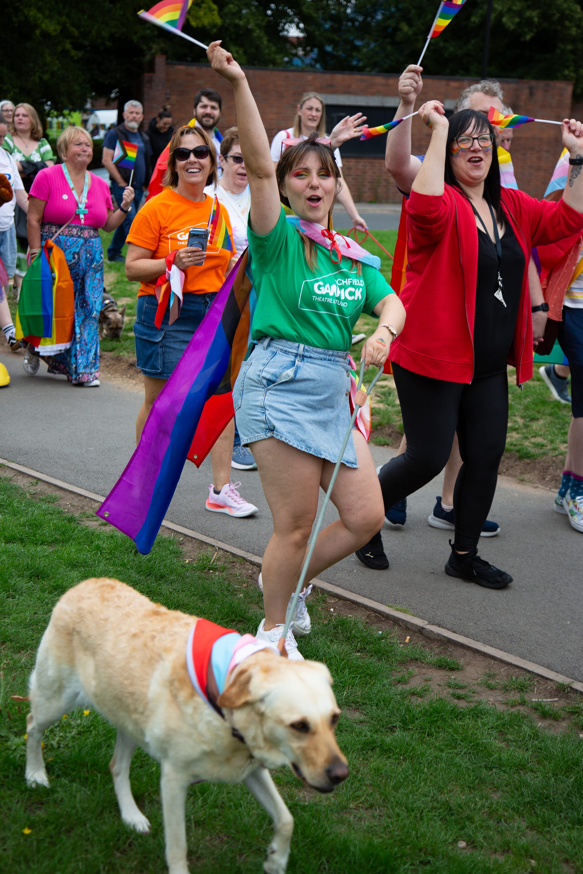 Lichfield Pride. Picture: Alex Davidson