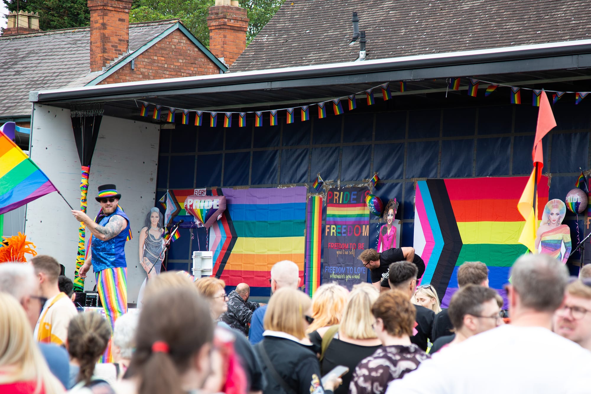 Lichfield Pride. Picture: Alex Davidson