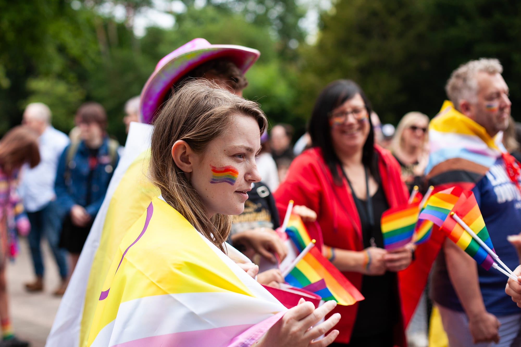 Lichfield Pride. Picture: Alex Davidson