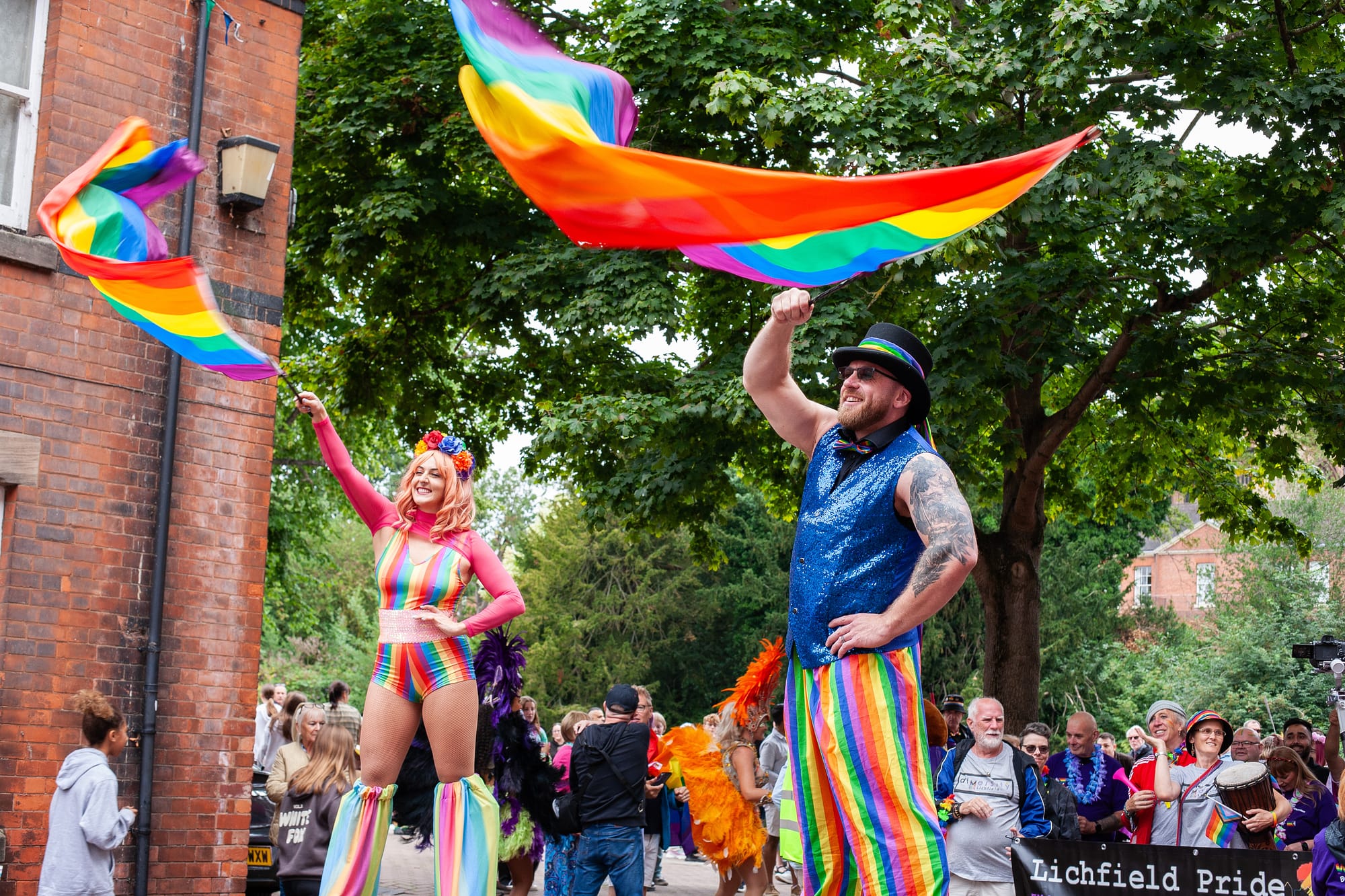 Lichfield Pride. Picture: Alex Davidson