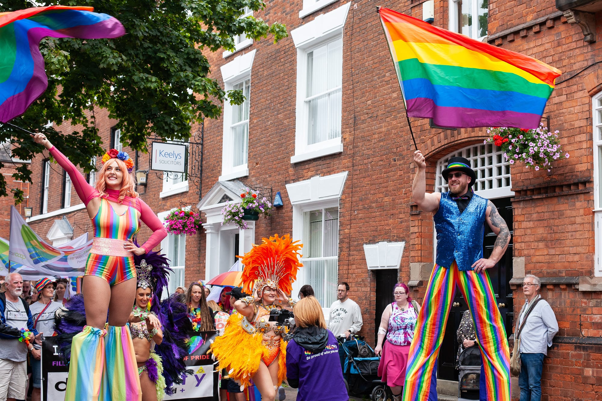 Lichfield Pride. Picture: Alex Davidson