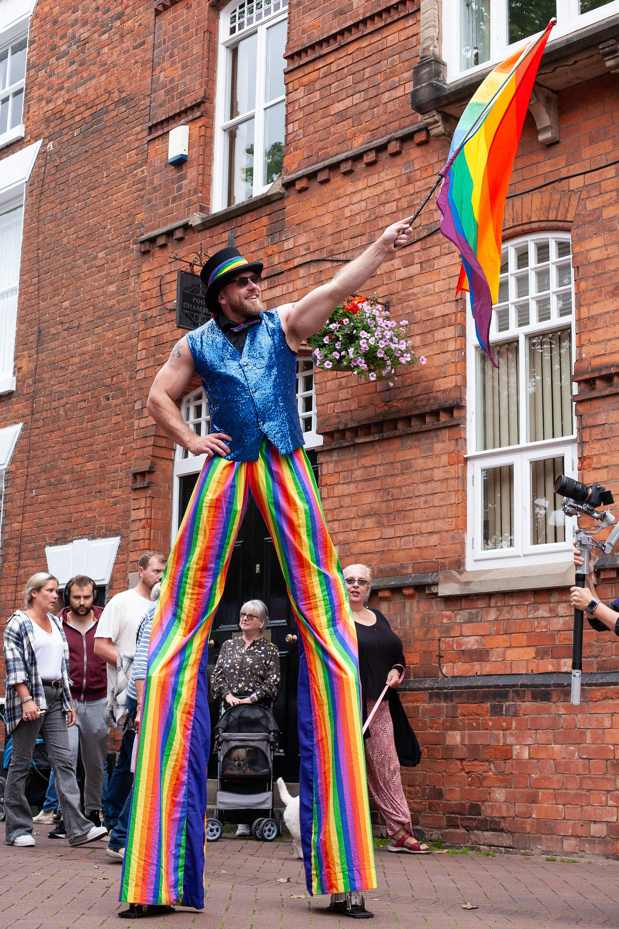 Lichfield Pride. Picture: Alex Davidson