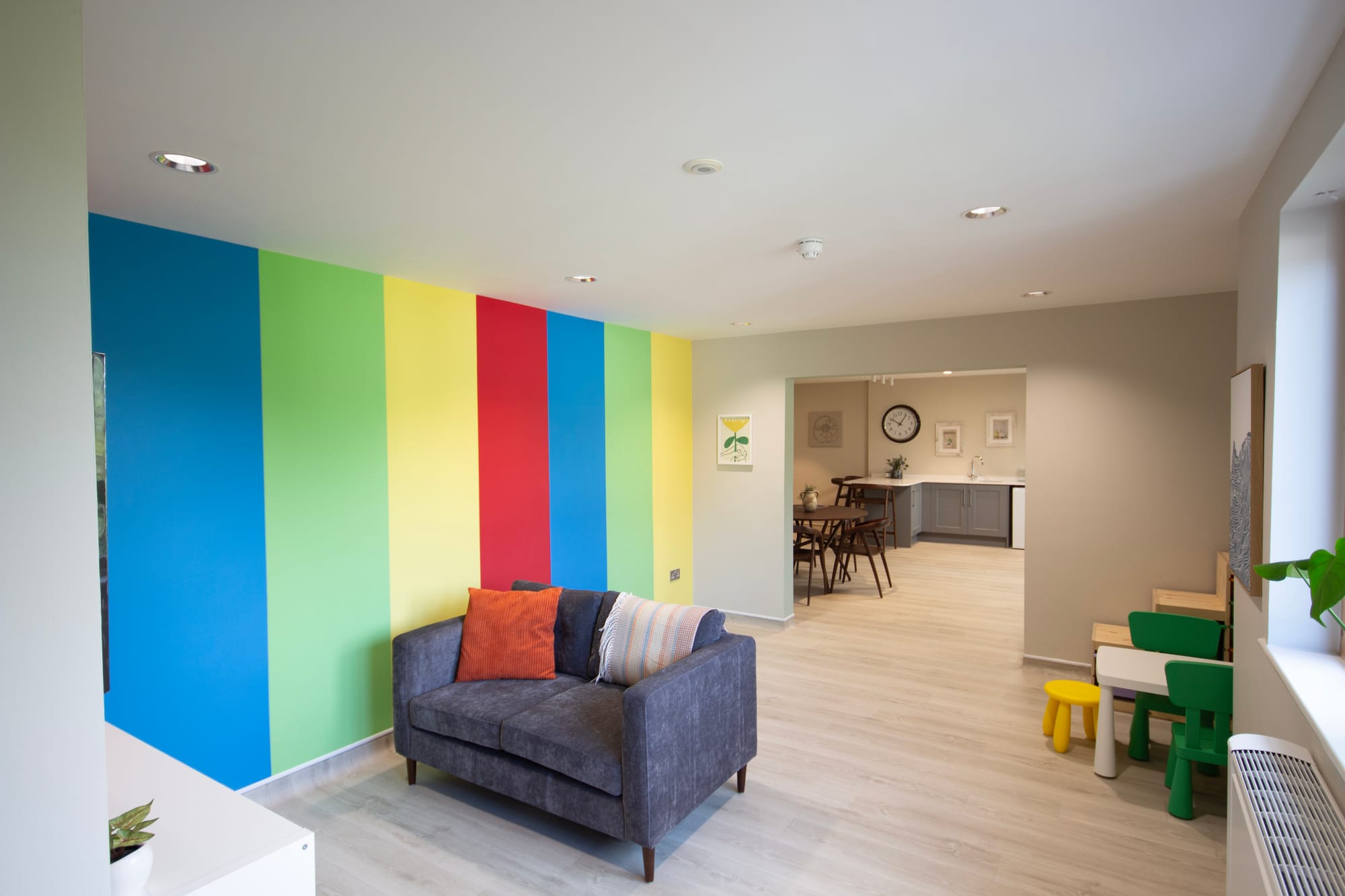 The new family space at St Giles Hospice
