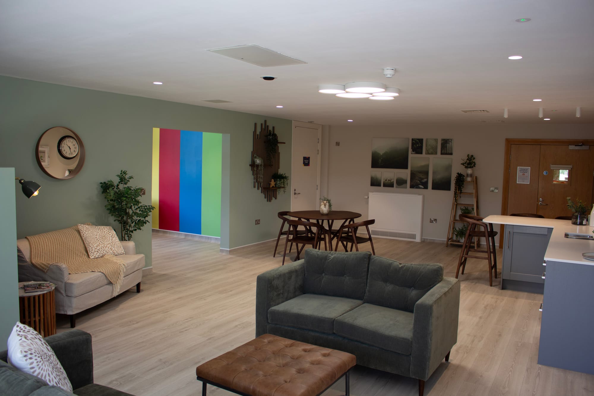 The new family space at St Giles Hospice