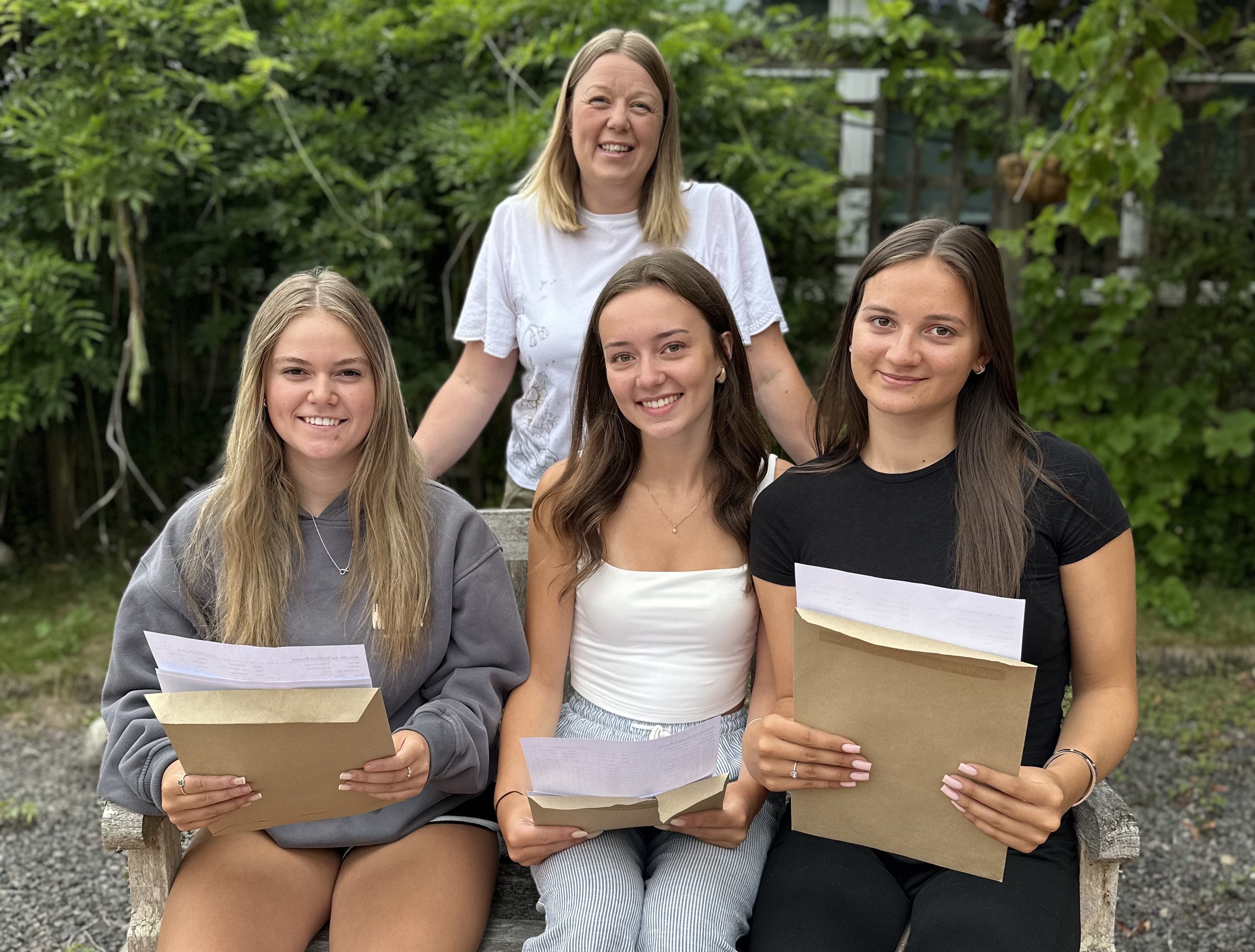 Chase Terrace Academy students collecting their A-Level and BTEC results