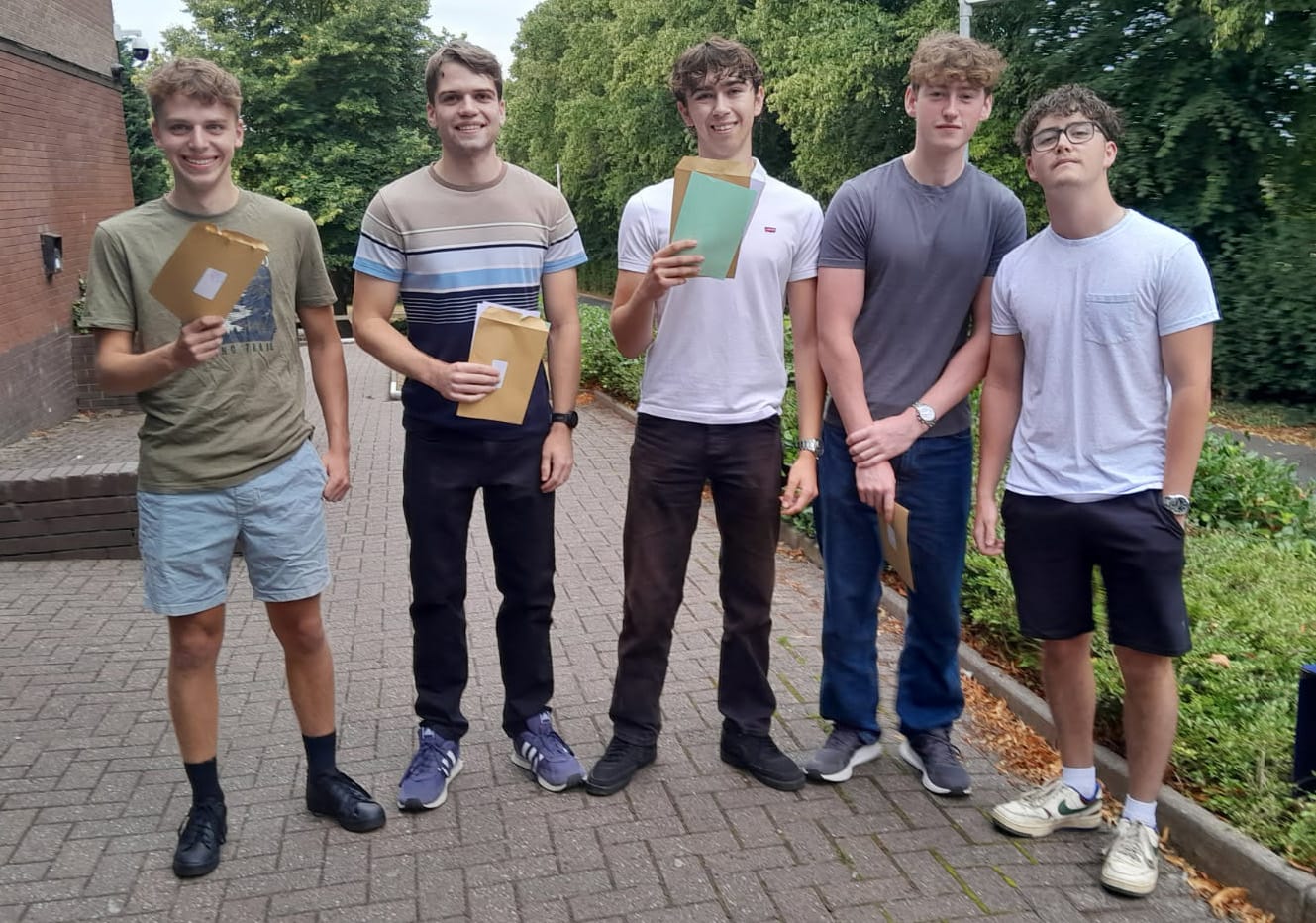 Results day at King Edward VI School