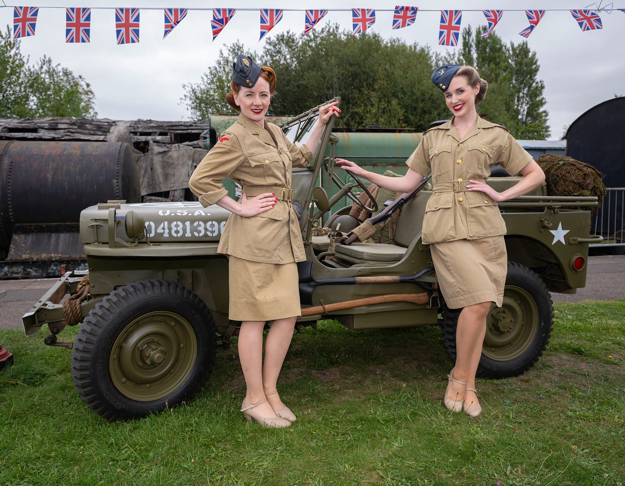 Chasewater Railway 1940s event. Picture Jim Wall