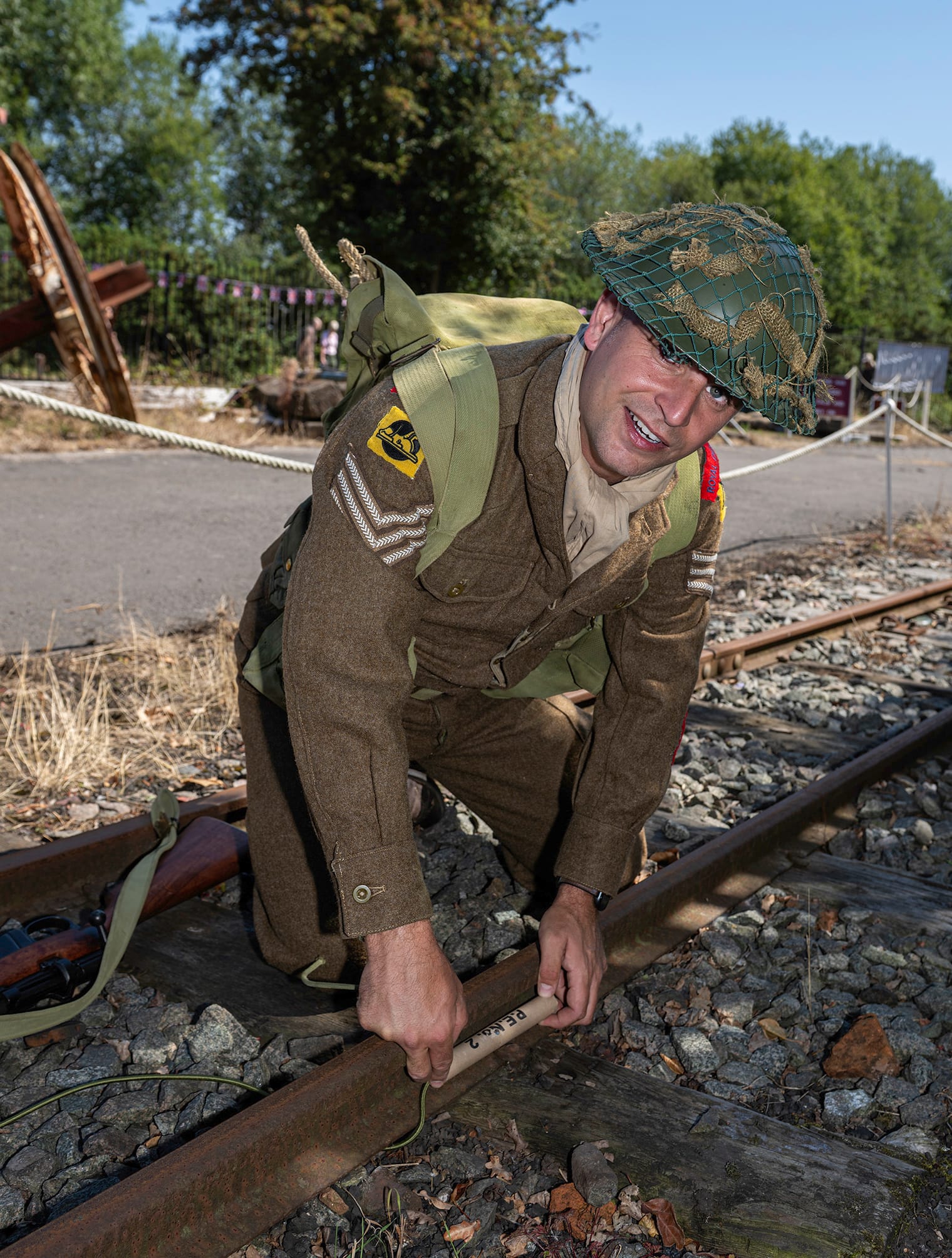 Chasewater Railway 1940s event. Picture Jim Wall
