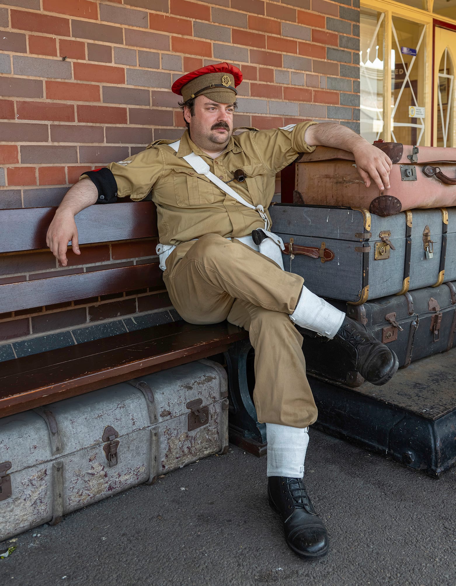 Chasewater Railway 1940s event. Picture Jim Wall