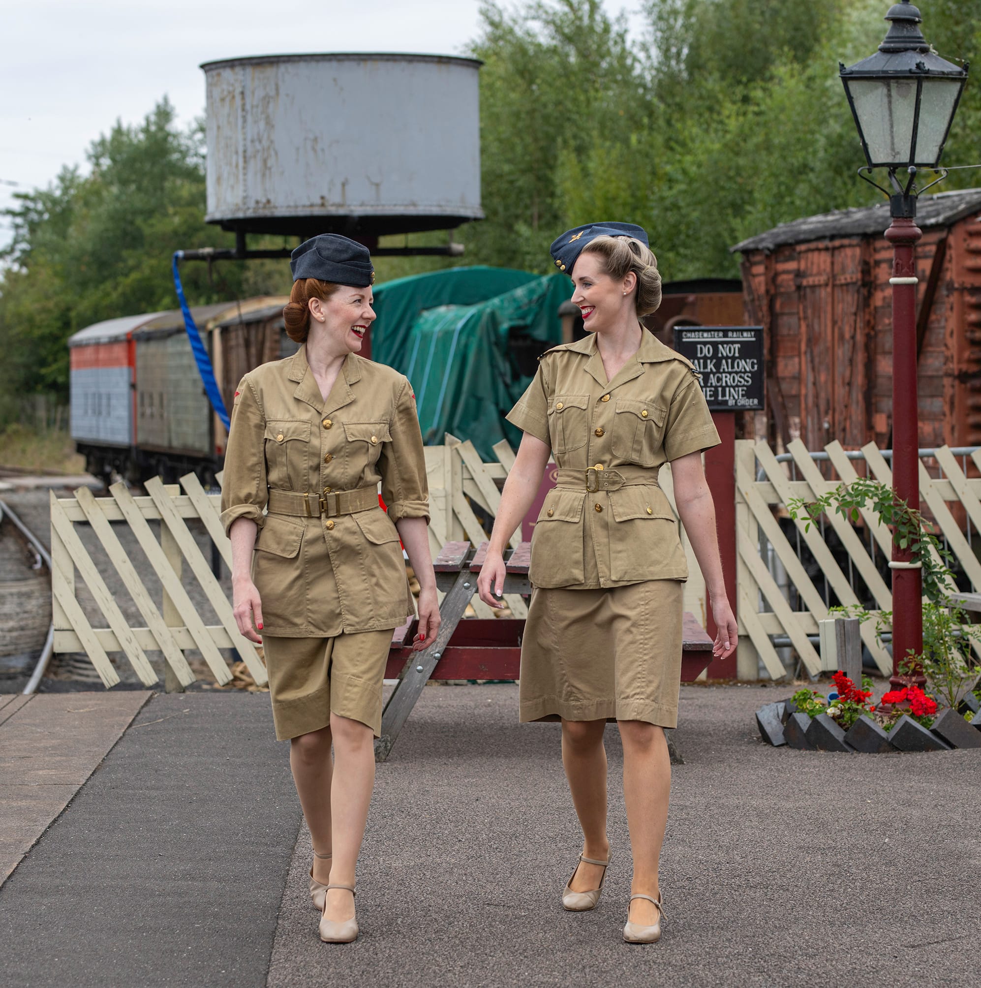 Chasewater Railway 1940s event. Picture Jim Wall