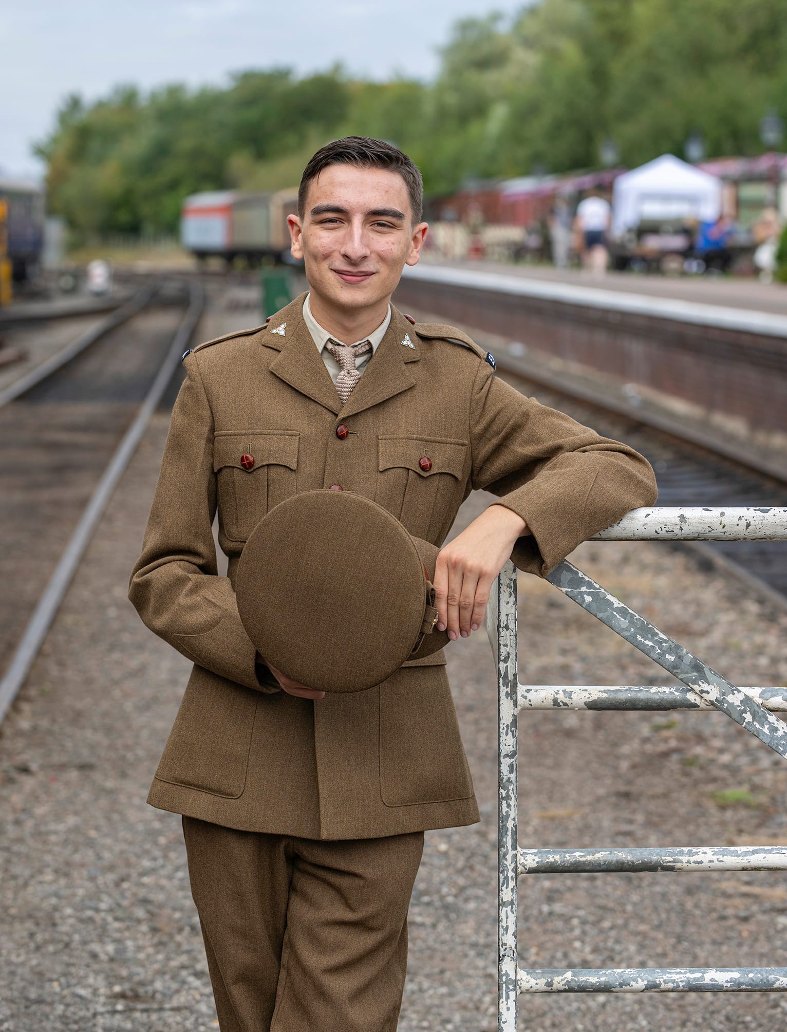 Chasewater Railway 1940s event. Picture Jim Wall