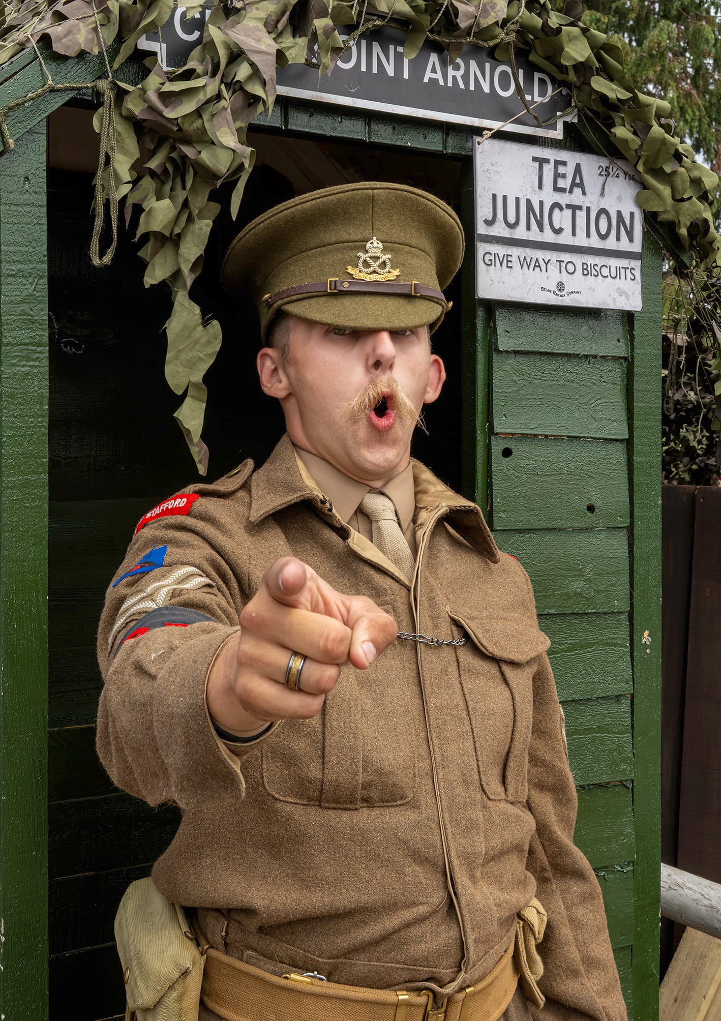 Chasewater Railway 1940s event. Picture Jim Wall