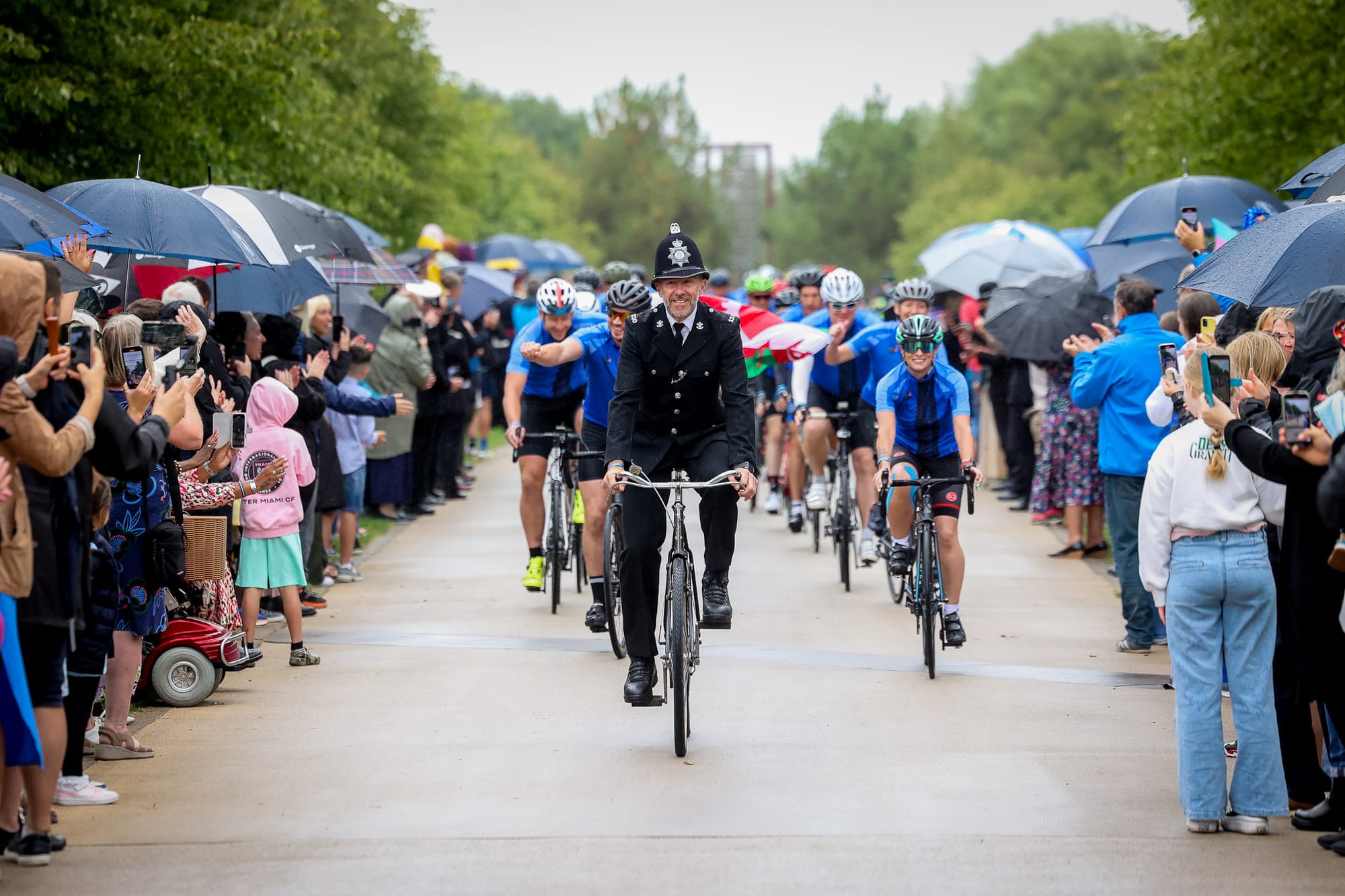 Care of Police Survivors service at the National Memorial Arboretum