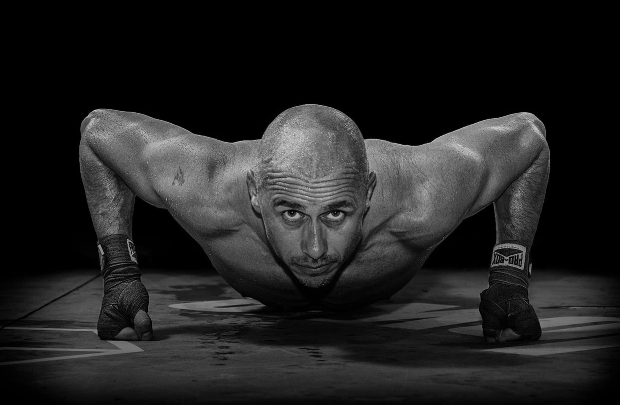 Push ups by Joe Anderson