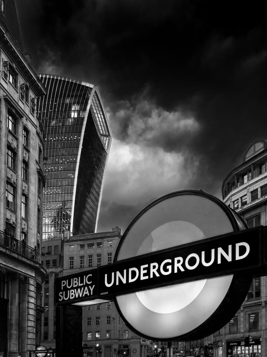 This station for the Walkie-Talkie Building by Richard Moore