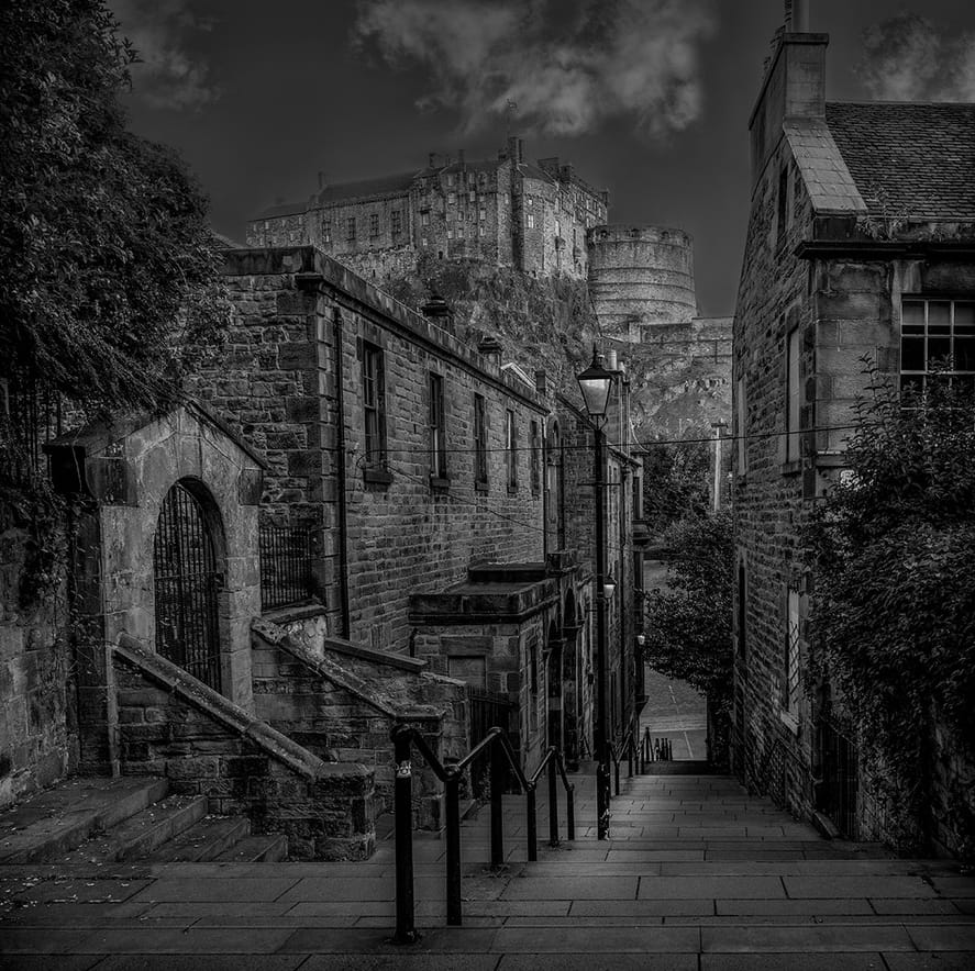 Vennel Steps - Edinburgh by Joe Anderson