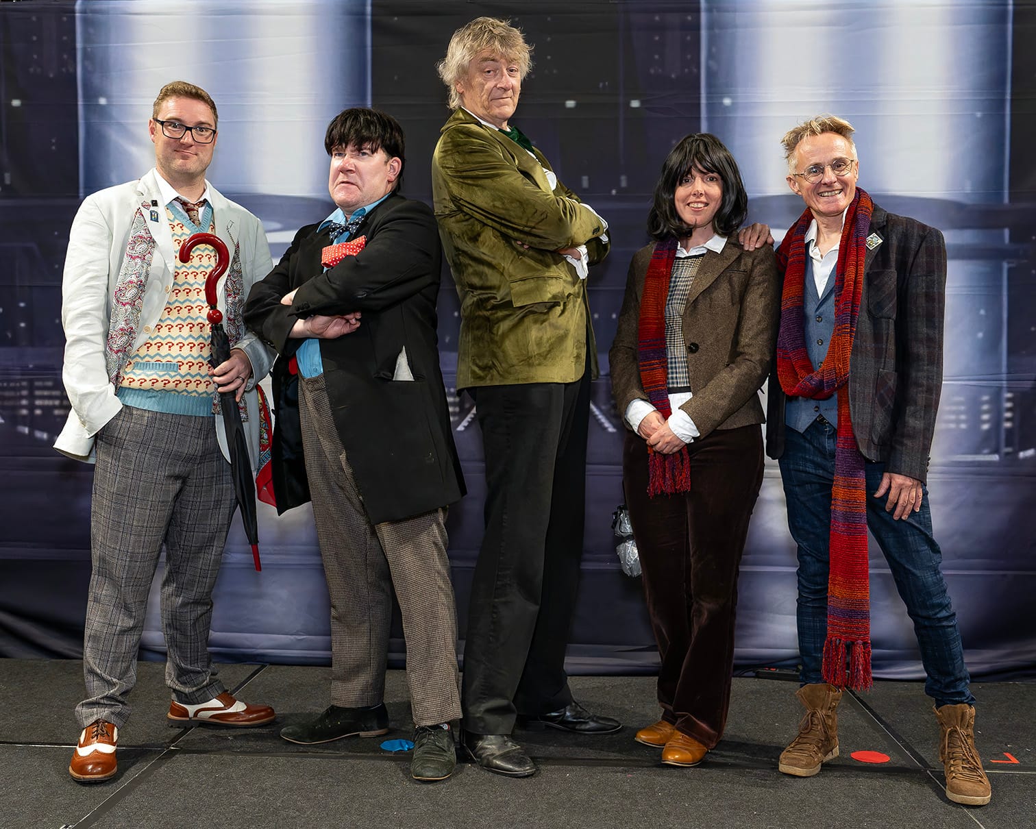 Dr Who characters. Picture: Douglas Armour