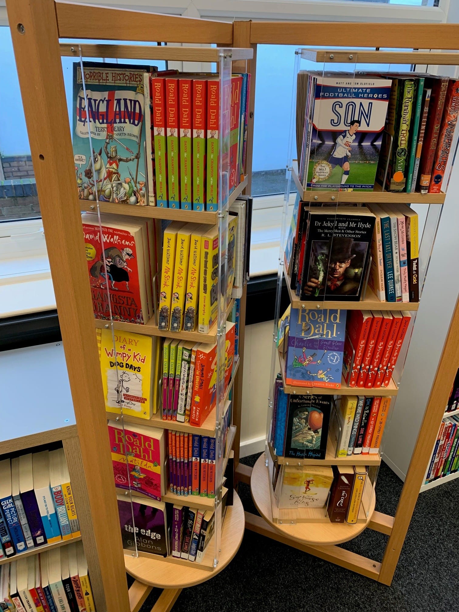 The opening of the Nether Stowe School library
