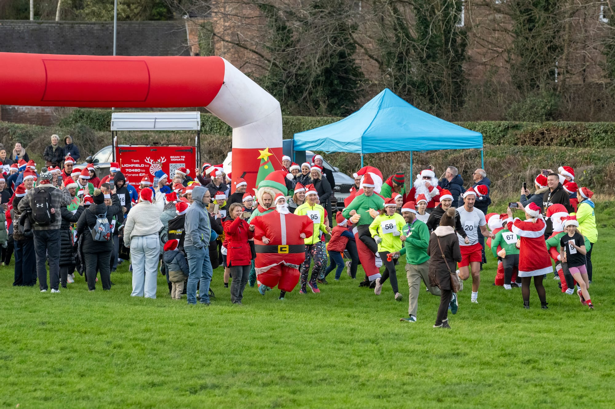 The Lichfield Santa Dash