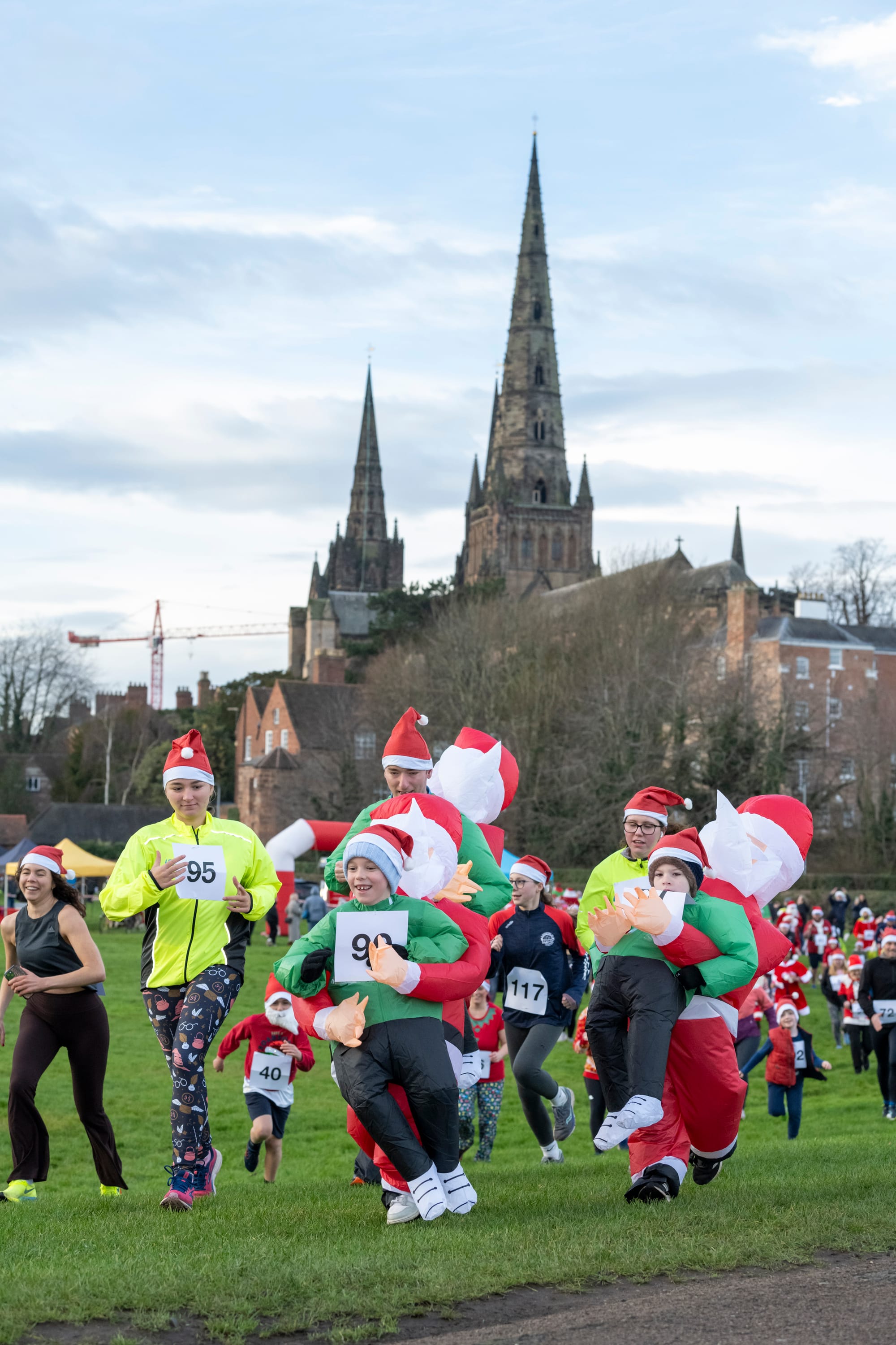 The Lichfield Santa Dash