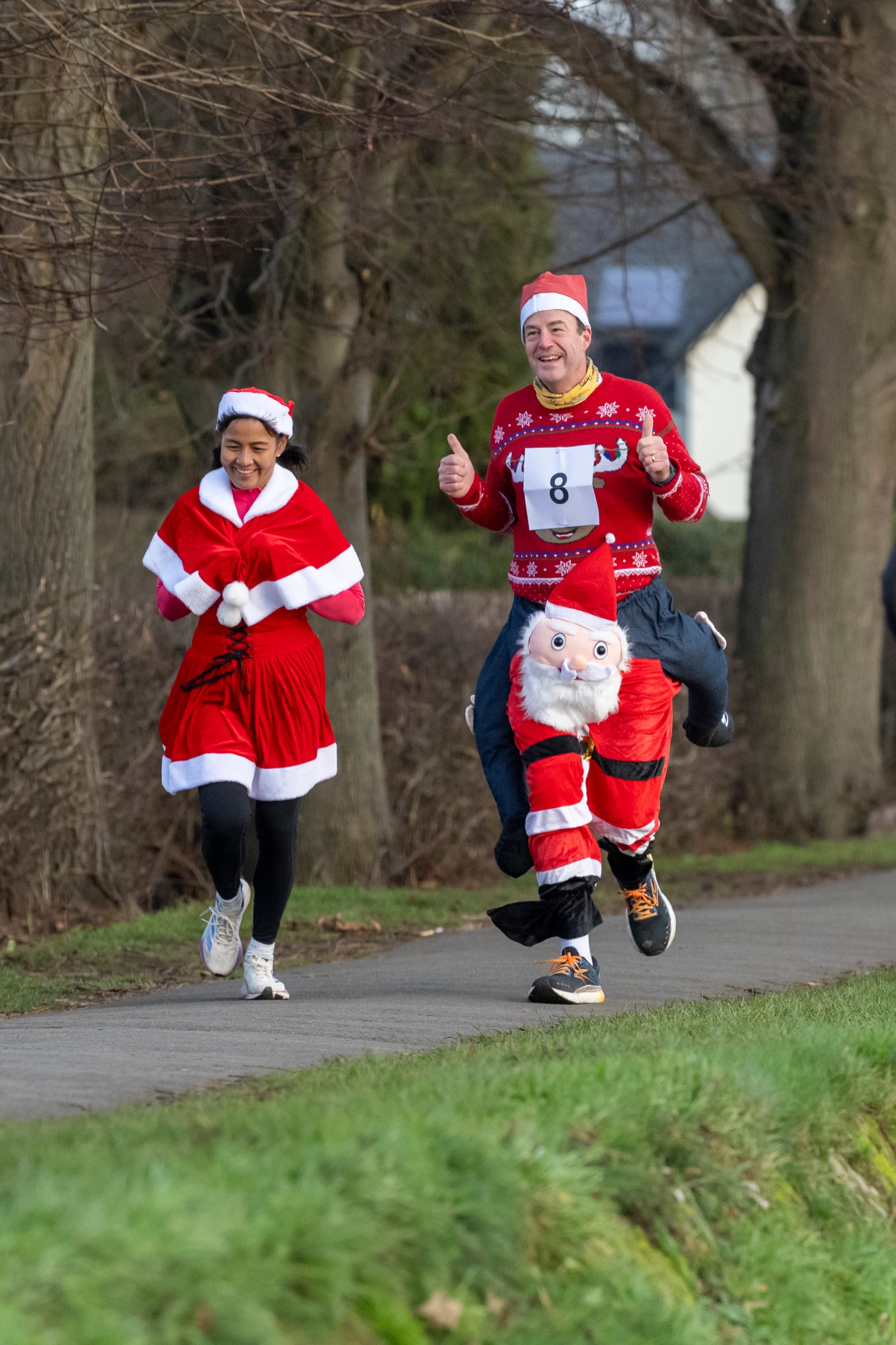 The Lichfield Santa Dash