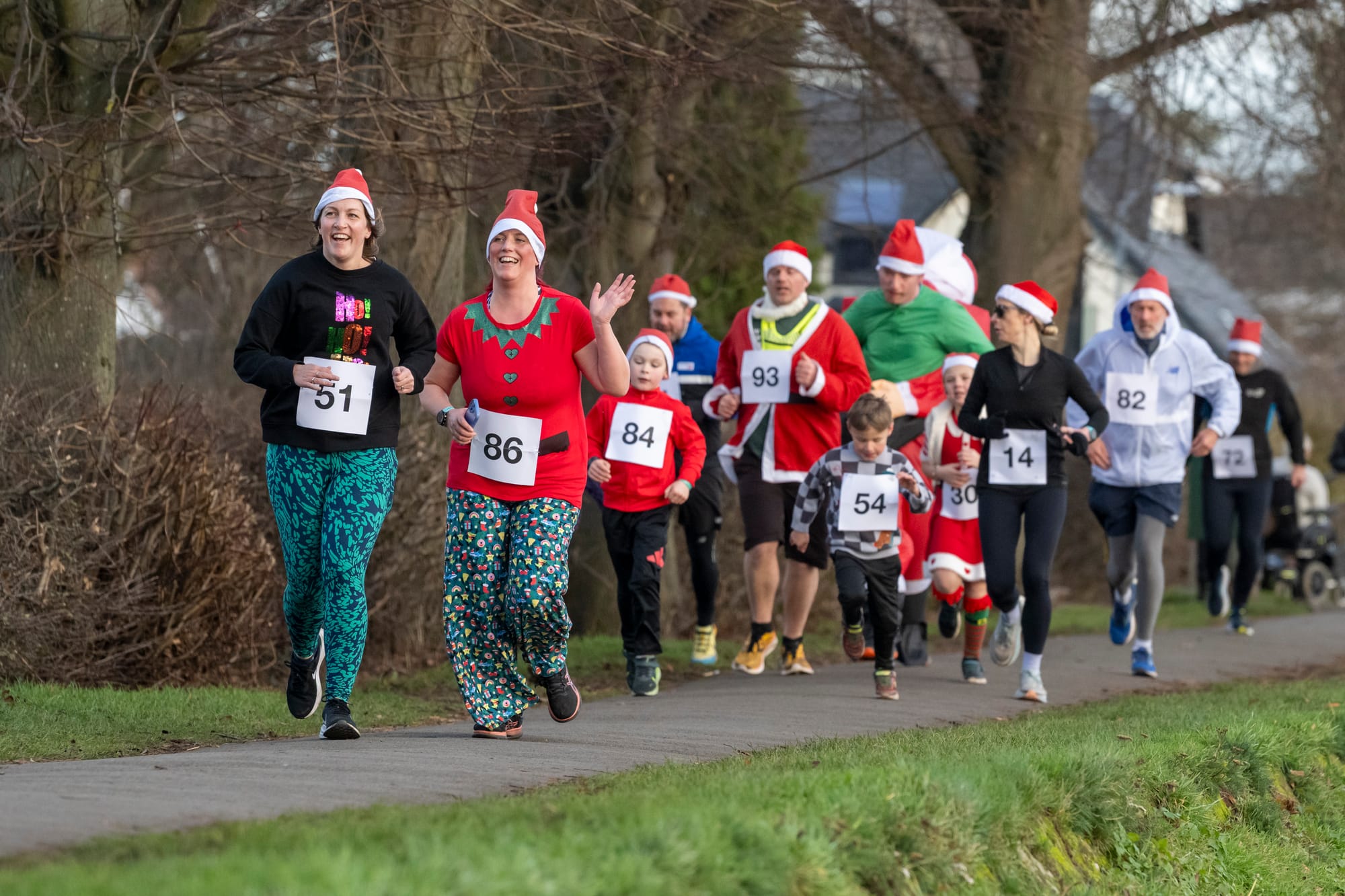 The Lichfield Santa Dash
