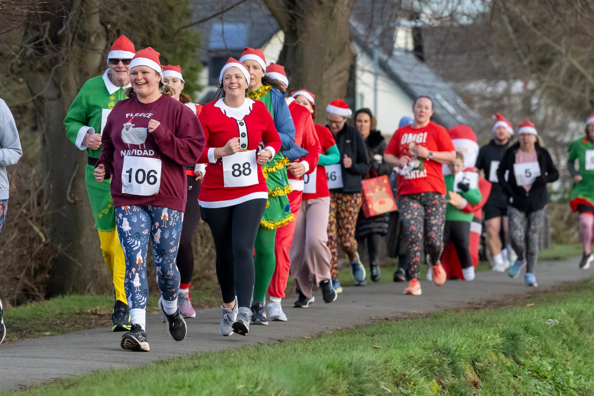 The Lichfield Santa Dash