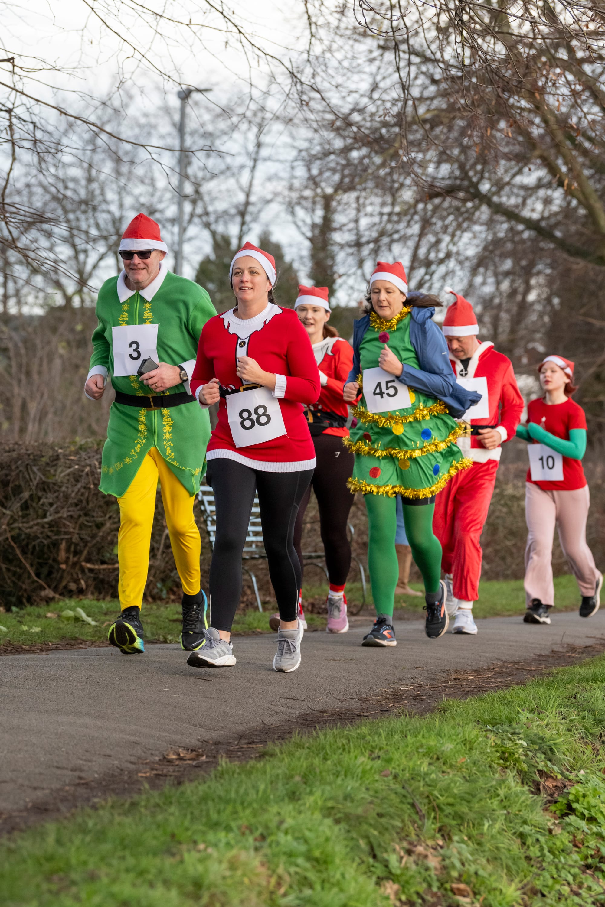 The Lichfield Santa Dash
