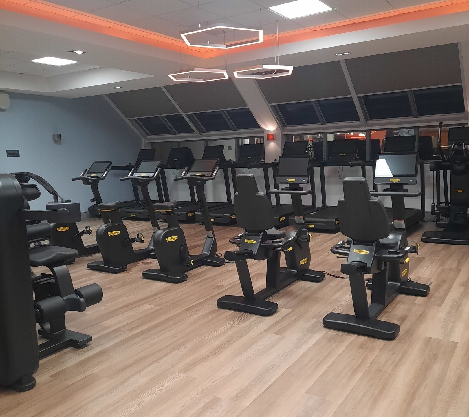 The refurbished gym at Lichfield Golf and Country Club