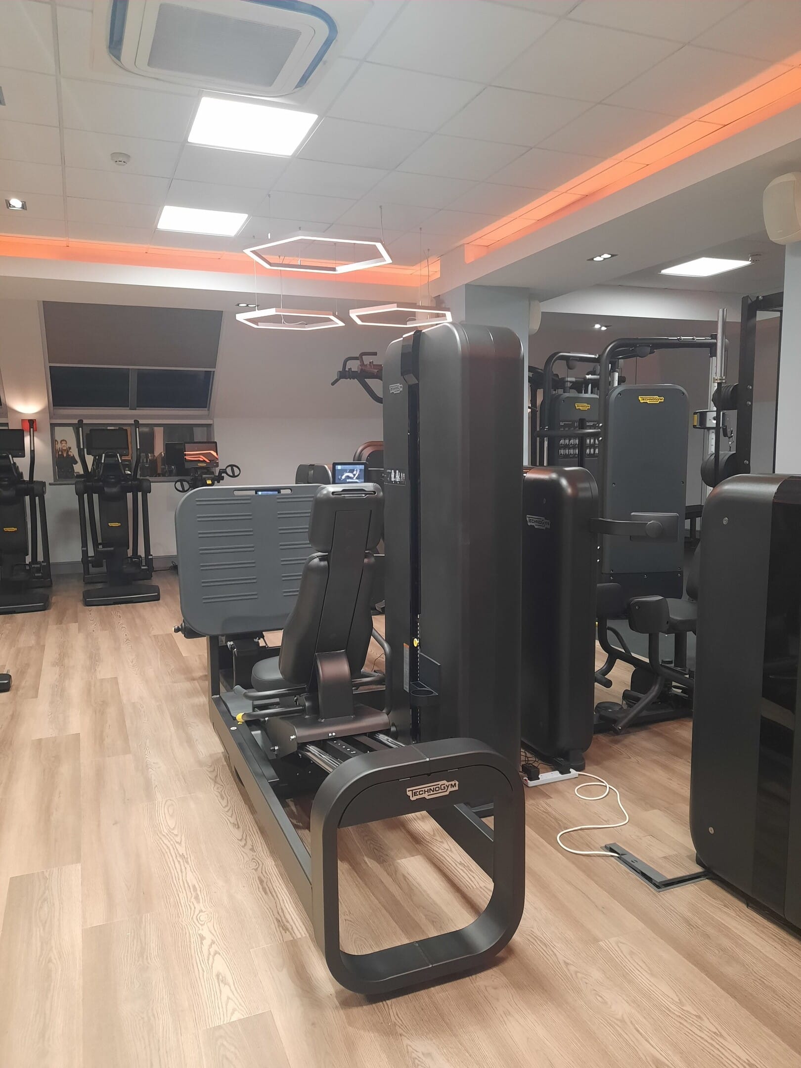 The refurbished gym at Lichfield Golf and Country Club
