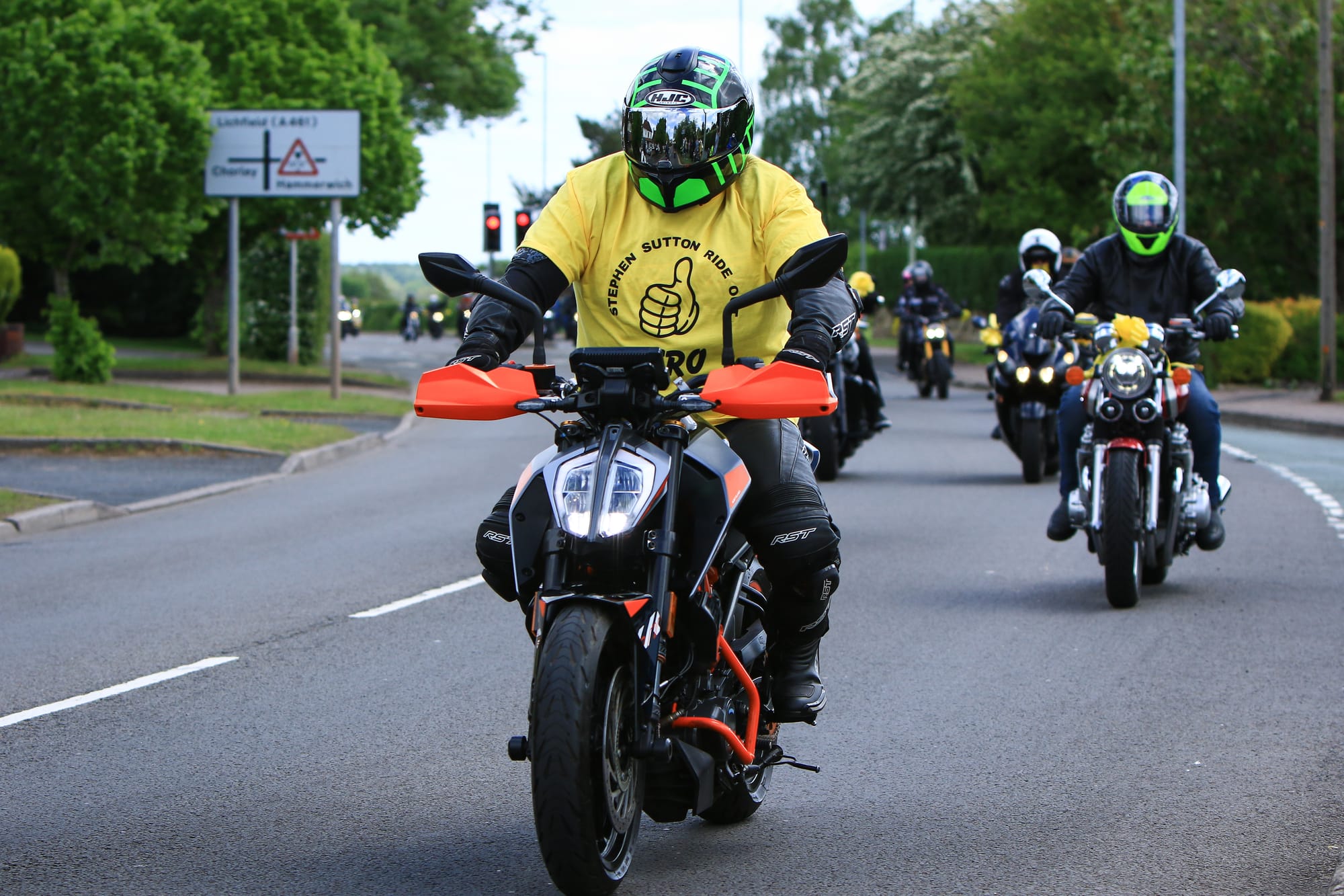 The 2026 Stephen Sutton Ride Out. Picture: William Hollingshead