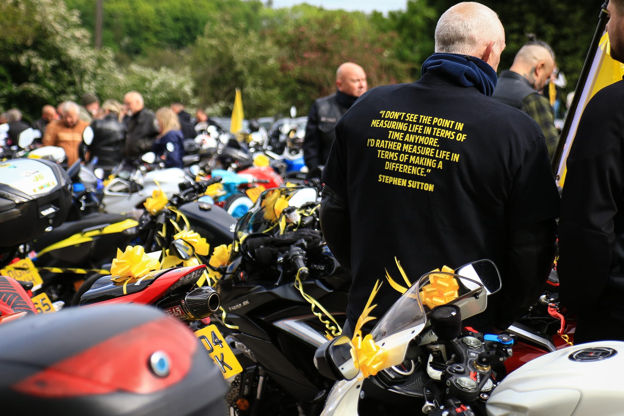 The 2026 Stephen Sutton Ride Out. Picture: William Hollingshead