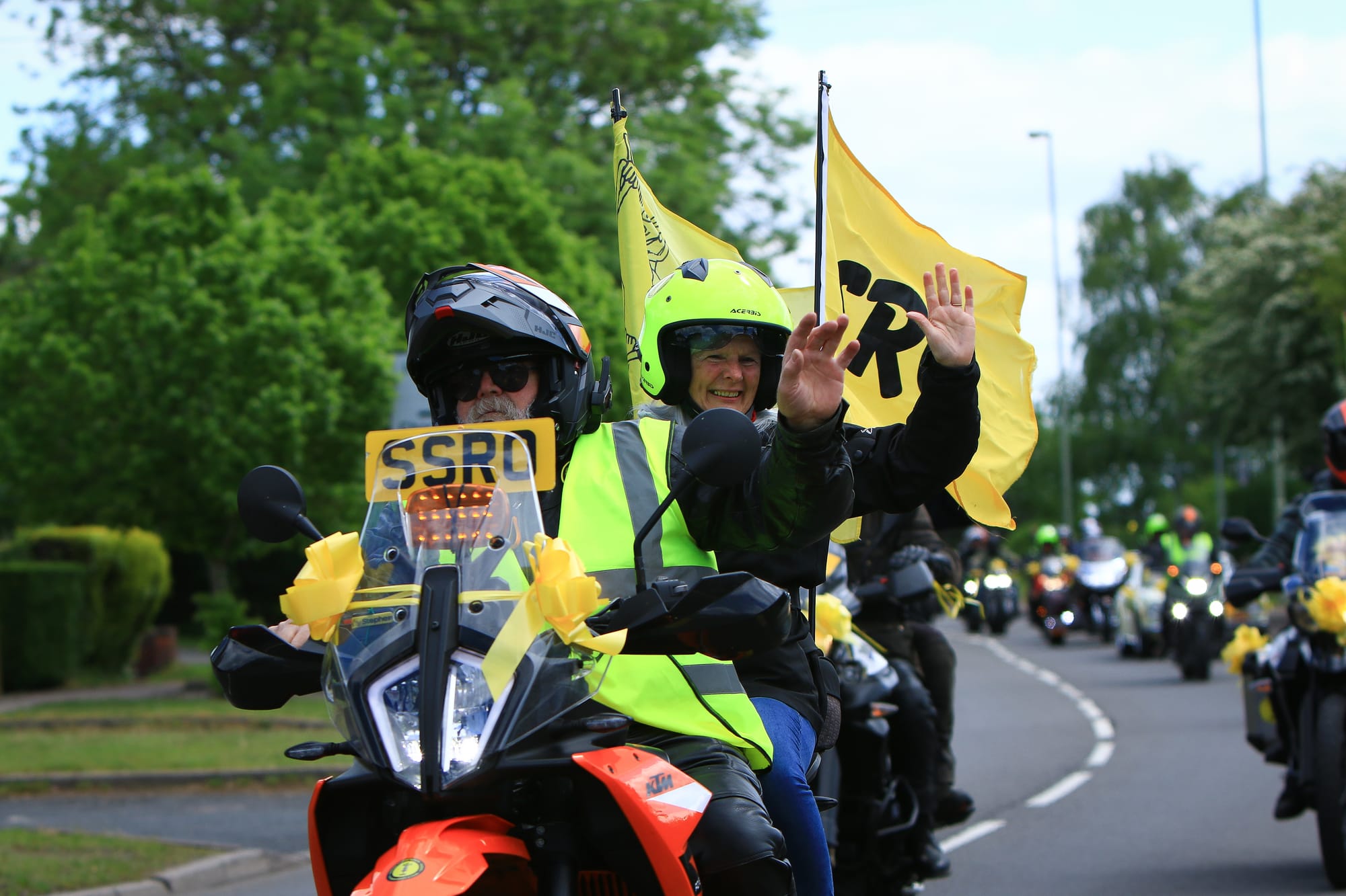 The 2026 Stephen Sutton Ride Out. Picture: William Hollingshead