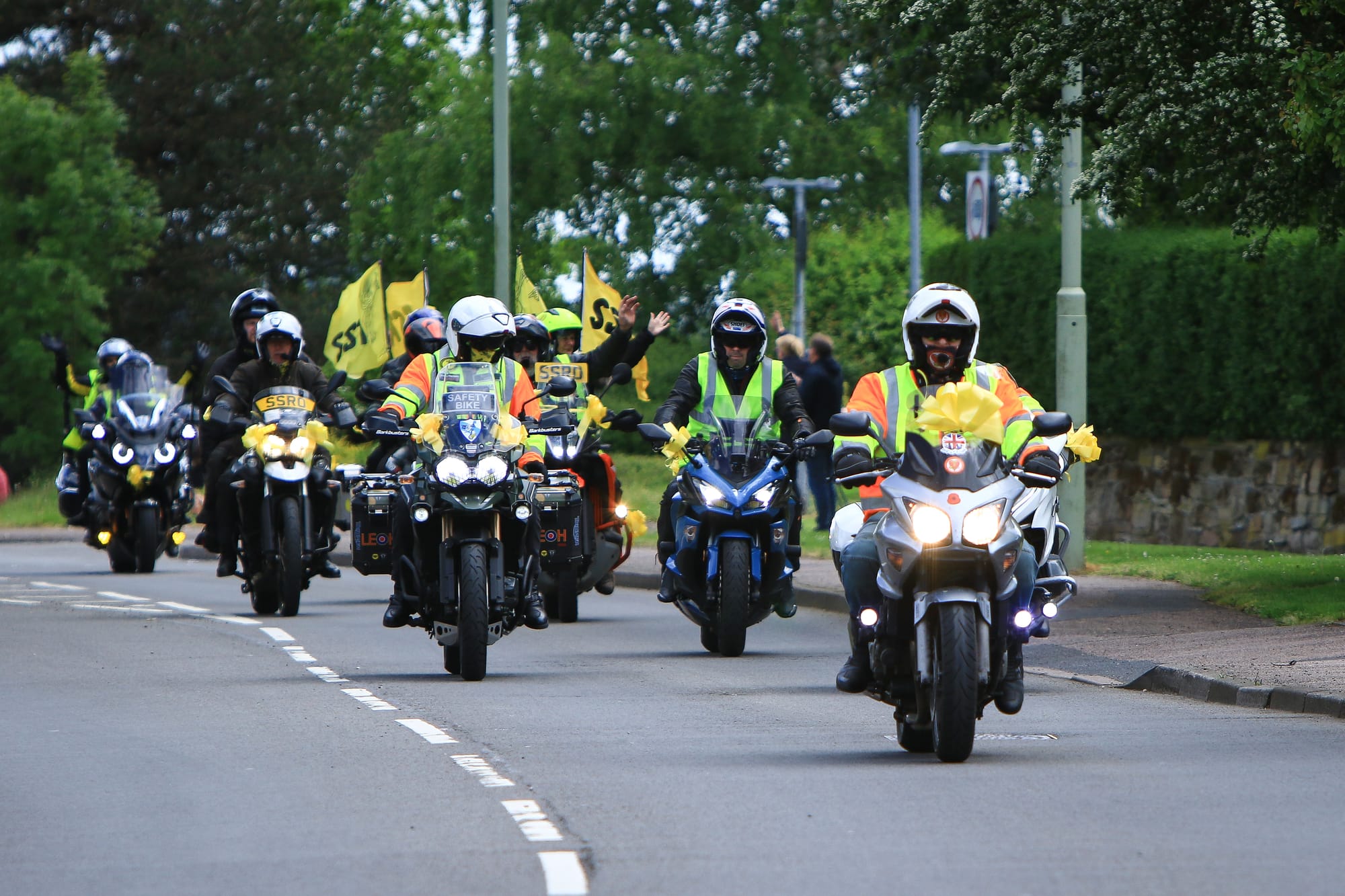 The 2026 Stephen Sutton Ride Out. Picture: William Hollingshead