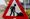 A roadworks sign