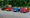 Some of the vehicles sold at auction