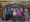 Staff and residents at Stowe Mount care home