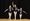 The three young ballet dancers