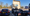 An unmarked police car and HGV cab