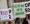 HS2 protesters in Lichfield
