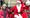 Amber and Corey Sheppard meet Father Christmas