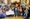 Cllr Matthew Ellis presents the cheque at Edingale Village Hall