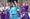 The belly dancers performing outside Lichfield Cathedral