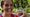 Fliss Davies enjoying a well-earned drink after her Fradley London Marathon