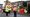 Cllr Julia Jessel and Cllr David Williams see work taking place on streetlights